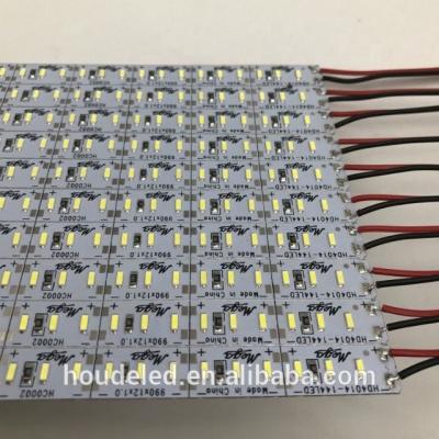 China Warehouse 4014 144leds 2pcs/bag with rear mega glue 4014 led bar strip light for sale