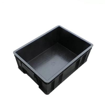 China Recycled Industrial Materials Anti Static Conductive Plastic Container Tote Esd Safe Box for sale