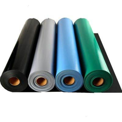 China 120cm x 80cm Gray Green ESD Mat Antistatic Rubber Mat Rubber Workbench Mats For PCB/SMT Floor Assembly for sale