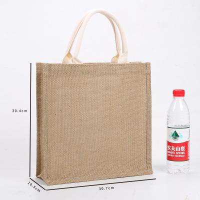 China Eco-friendly Unisex Reusable Reusable Beach Bag Vintage Handbag Vintage Reusable Gift Shopping Bags With Handle for sale