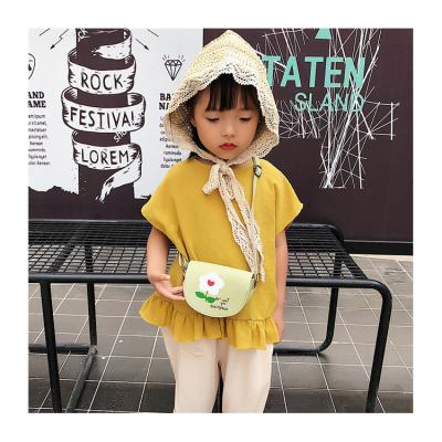 China Fashion Cute Kid Girl Cartoon Printing Coin Handbags For Girls Baby Kids Princess Shoulder Handbags for sale