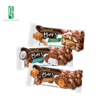 China Hot Selling Ziplock Resealable Barrier Smell Proof Candy Bar Custom Printed Packaging Bags for sale