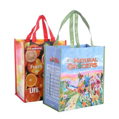 China Free Sample Bag Custom Printing PP Woven Polypropylene Bag Biodegradable Shopping Bag Eco - Friendly for sale