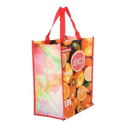 China Free Sample Shopping Bag PP Woven Polypropylene Eco - Friendly Bag With Customized Logo for sale