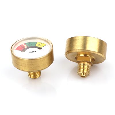 China Factory Price Convenient Brass/Steel/Plastic Fire Extinguisher Pressure Gauges For CO2 Fire Extinguisher Parts for sale