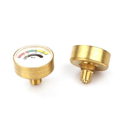 China Factory direct sales good quality brass/steel/plastic vacuum pressure gauge for CO2 fire extinguisher for sale