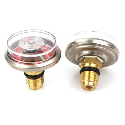 China Brass/Steel/Plastic Best Cheap Pressure Gauge Widely Used For Fire Extinguisher Spares/Parts for sale