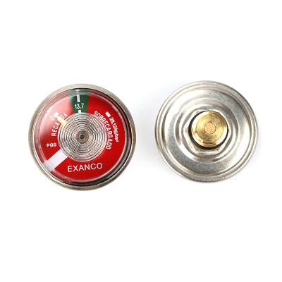 China Factory direct sales wholesale price brass/steel/plastic pressure meter price of dry powder fire extinguisher accessories for sale