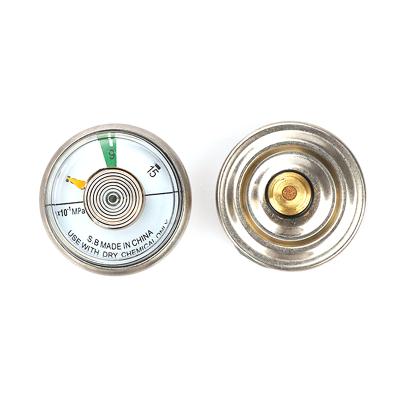 China Affordable Chinese Supply Brass/Steel/Plastic Fire Extinguisher Pressure Gauge/Fire Equipment for sale