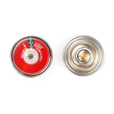 China Hot Sales Brass/Steel/Plastic Stainless Steel More Useful Pressure Gauge For Water Fire Extinguisher/Fire Equipment for sale