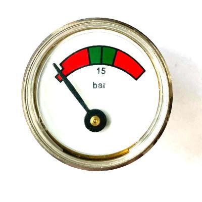 China Brass/Plastic Best Affordable Brassl/35mm Plastic Cheap Fire Extinguisher Pressure Gauge For Water Fire Extinguisher for sale