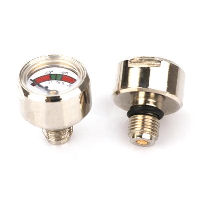 China Direct Selling Affordable Brass/Plastic Pressure Gauge For Powder/Extinguisher Fire Extinguisher Spare Parts Fittings for sale