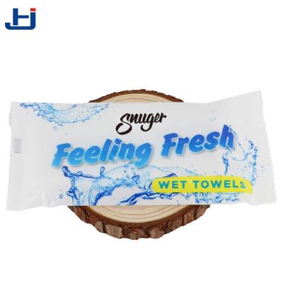 China Wet Cleaning Cotton Towel Universal Touch Custom Regenerative Wet Wipes for sale