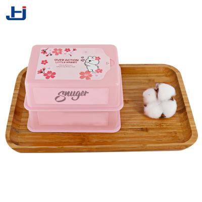 China Comfortable Soft Disposable Facial Tissue Makeup Cleansing Remover Cleansing Wet Wipes for sale