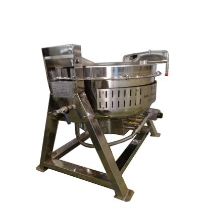 China Saving Energy Industrial Jacketed Sugar Cooking Pots With Mixer / Jam Cooker With Agitator / Candy Cooking for sale