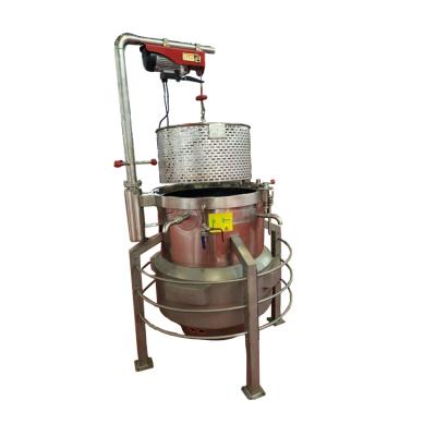 China Pressure Cooking Stainless Steel 50L-1000L Industrial Pressure Jacketed Cooking Kettle With Basket for sale