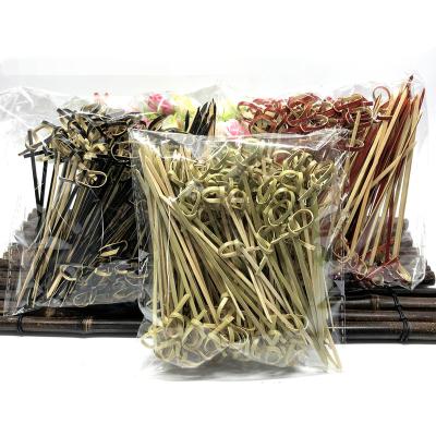 China Teppo Eco-Friendly Flat Flag Square Pallet Flower String Easily Cleaned Bamboo Skewers for sale