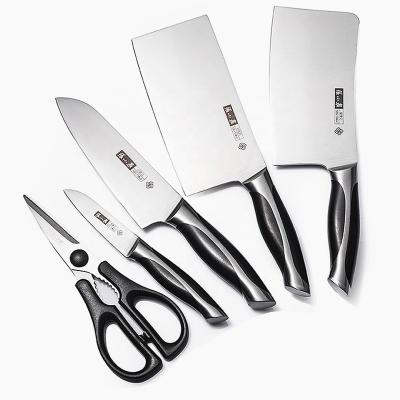 China 2019 Hot-selling Sustainable Knife Set Chinese Stainless Steel Kitchen Knife Set for sale