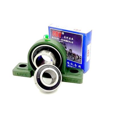 China UC20 Duty Series Insert Ball Bearing Standard Pillow Block Bearing UC210 UC211 UC212 for sale