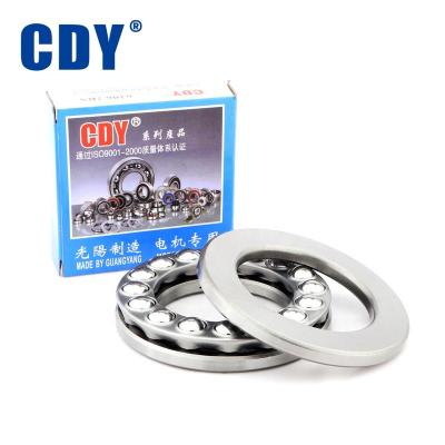 China High Quality Long Life Single Row 51100 Miniature Thrust Ball Bearing 51101 51102 51103 for sale