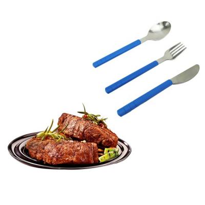 China Factory Direct Supply 2 PCS Viable Portable Tableware Outdoor Travel Chopsticks And Fork With Box Stainless Steel Tableware for sale