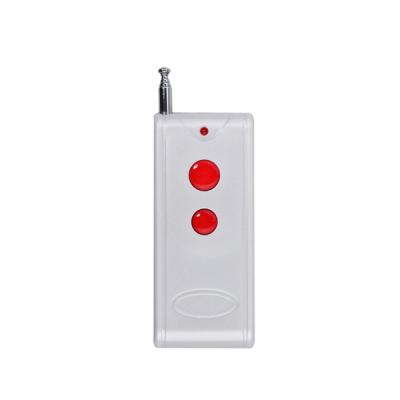 China Universal 433mhz RF Wireless Remote Control Case and 2 Red Buttons with White Universal Champions AG1000-2 50-100m12V23A for sale