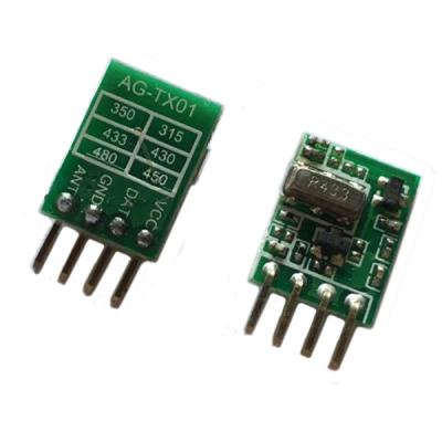 China Universal Cheap Price 433Mhz rf Superheterodyne Transmitter Module For Arduino for sale