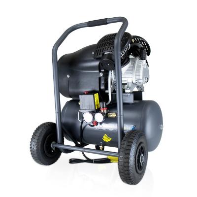 China VFL-24F High Quality Lubricated Double Cylinder Piston Oil Free Air Compressor for sale