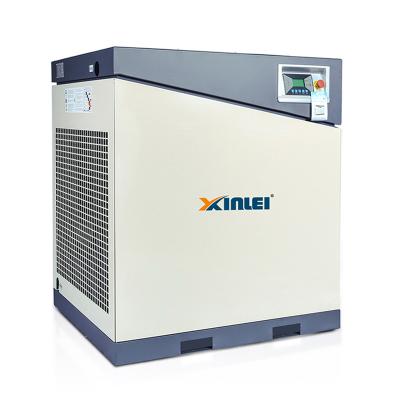 China 25HP 18.5KW XLAM25A xinlei lubricated industrial screw air compressor for sale