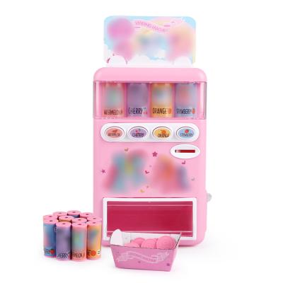 China Mini Vending Machine Toy Xiaoboxing China Factory Price Plastic Kids Play House Set Pretend Vending Machine Toys For Sale for sale