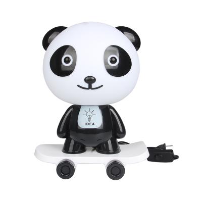 China Hot Selling ABS Xiaoboxing China Manufacturer Best Gift Cartoon Black Dog Plastic Table Led Lamps Home Decor For Kids for sale