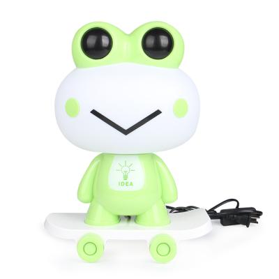 China Xiaoboxing factory wholesale ABS plastic green animal eye-protection China led children cartoon light desk lamps for sale for sale