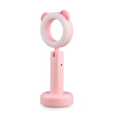 China Wholesale Plastic USB Rechargeable Modern Table Xiaoboxing Funny Cartoon Led Night Rabbit Desk Light Bed Lamp for sale