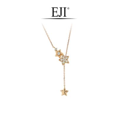 China 2020 New Brand 18k Gold Top Supplier CLASSIC Starry Lady Design Adjustable Star Pendant for sale