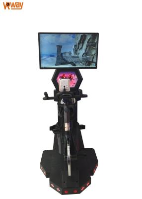 China 42 Inch Screen Virtual Reality Exercise Bike Easy Operation With Pimax Helmet for sale