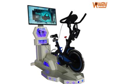 China 9D VR Exercise Bike Wireless VR Connection Safety Resistance Adjustment for sale