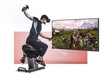 China Black VR Exercise Equipment Horse Riding Simulator 9D Indoor Shooting Game for sale