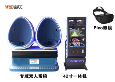 中国 2018ゲーム センターのための上の販売9d VRの電気360座席VR映画館の卵のシミュレーター 販売のため