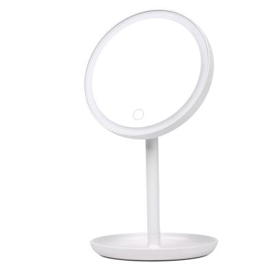 China Professional Double Sided Convenient Fill Up Makeup Led Vanity Dressing Table Mirror With Lights For Home for sale