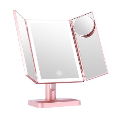 China Professional adjustable dresser dresser table light smart makeup led dressing table mirror with led lights for cosmetic for sale