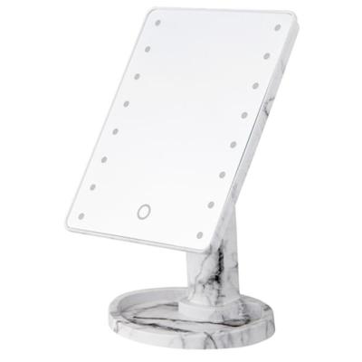 China Other Single Side Makeup Cosmetic Led Desktop Mirror for sale