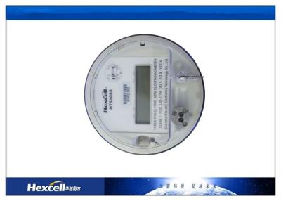 China ANSI Standard Socket Power Meter , LCD Simulation Disk Three Phase Energy Meter for sale