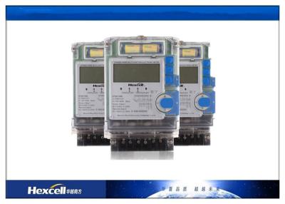 China Multi Rate Electricity Meter , Three Phase Four Wire Energy Meter PLC Communication for sale