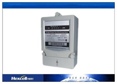 China DDS Series Electrical Single Phase Kwh Meter , 1 Phase Digital Energy Meter for sale