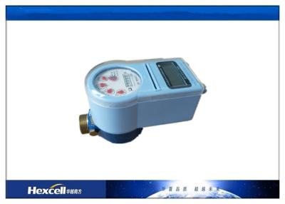 China Intelligent Cold / Hot IC Card Water Meter Brass Body Touch Type for sale