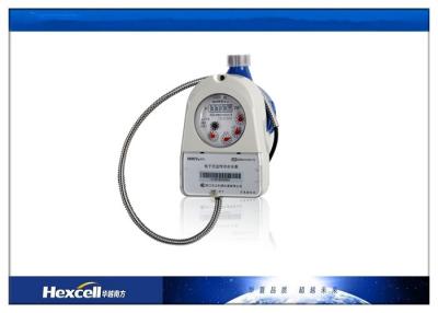 China Hexcell Prepaid Water Meters , Wet Dial Remote Water Flow Meter Transmit Distance ≥ 2000m for sale