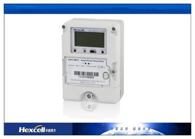 China DDZY Single Phase Electronic Energy Meter , Prepaid Electric Meter for sale