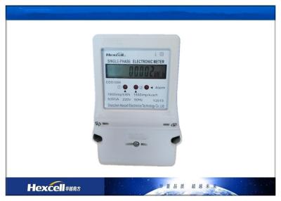 China Single Phase Digital Energy Meter DDS1088 Cyclometer , Two Wire Active Energy Meter for sale