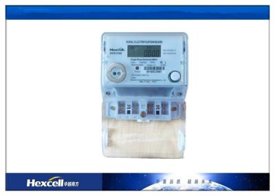 China LCD Display 1 Phase Electronic Kwh Meter 50Hz / 60Hz  Frequency for sale