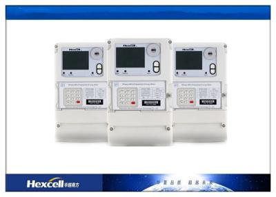 China Three Phase Electronic Energy Meter , Smart Remote Prepaid Electricity Meter for sale